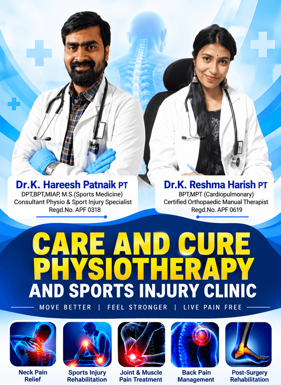 Care And Cure Physiotherapy And Sports Injury Clinic - Mobile Overview